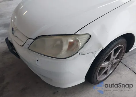 2004 Honda Civic Lx из США, поврежденный, VIN JHMES16564S001655